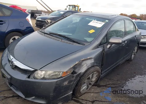 2009 Honda Civic Ex из США, поврежденный, VIN 2HGFA16869H517159